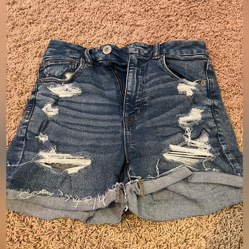 american eagle jean shorts